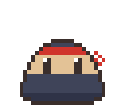 Ninja with a red headband