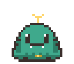 Jade pixiu with a single gold antler and wings
